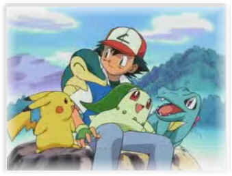 ash met zijn pokemon